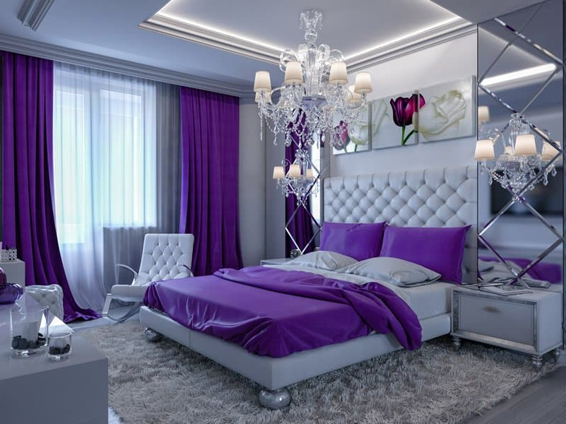 25 Attractive Purple Bedroom Design Ideas You Must Know in Purple Bedroom Design Ideas
