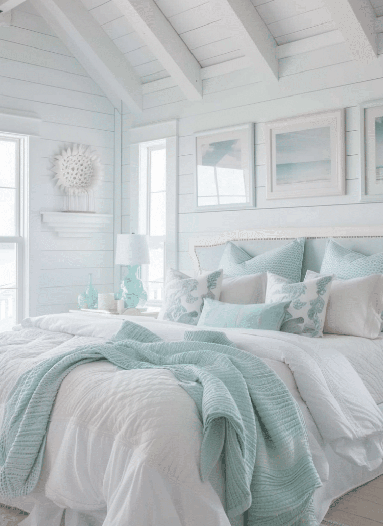 25 Dreamy Coastal Bedroom Ideas For A Serene Retreat - Unique Design Blog within Designing your dream coastal bedroom on a budget