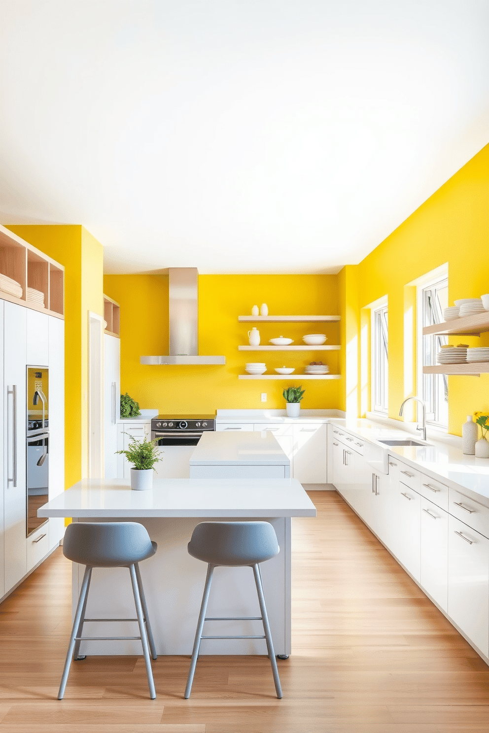 25+ Stunning Yellow Kitchen Design Ideas For A Vibrant Home – Engineers ... inside How to Style Your Kitchen Around Bold Yellow Walls