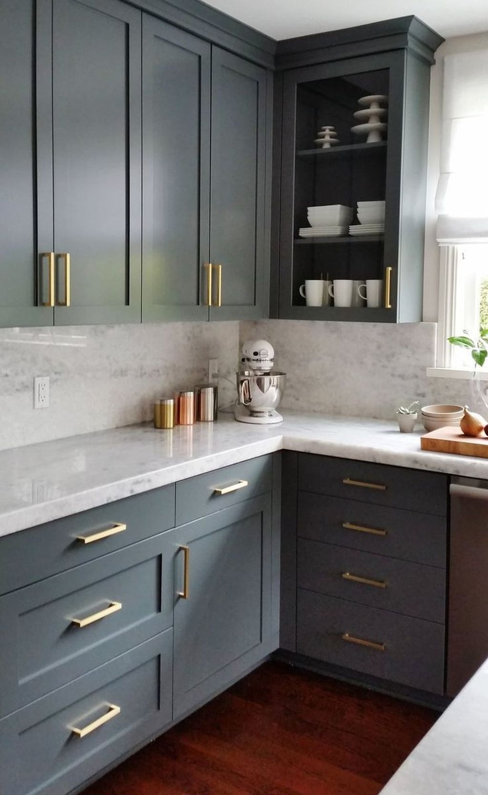 25+ Ways To Style Grey Kitchen Cabinets inside Popular grey cabinet trends that will last beyond this decade