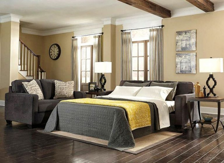 Space-saving furniture trends featuring sofa beds