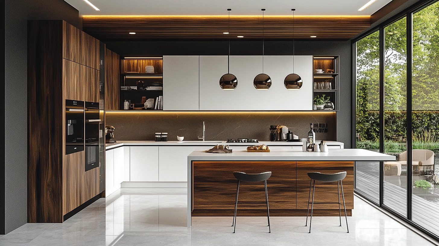 29 Modern Kitchen Designs For A Contemporary Look - My Elegant Home with Exploring Contemporary Kitchen Layouts That Transform Small Spaces