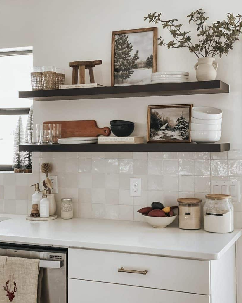 29 Nifty Kitchen Shelves Décor Ideas For An Optimal Design with Time-Saving Kitchen Gadgets That Simplify Daily Meal Prep