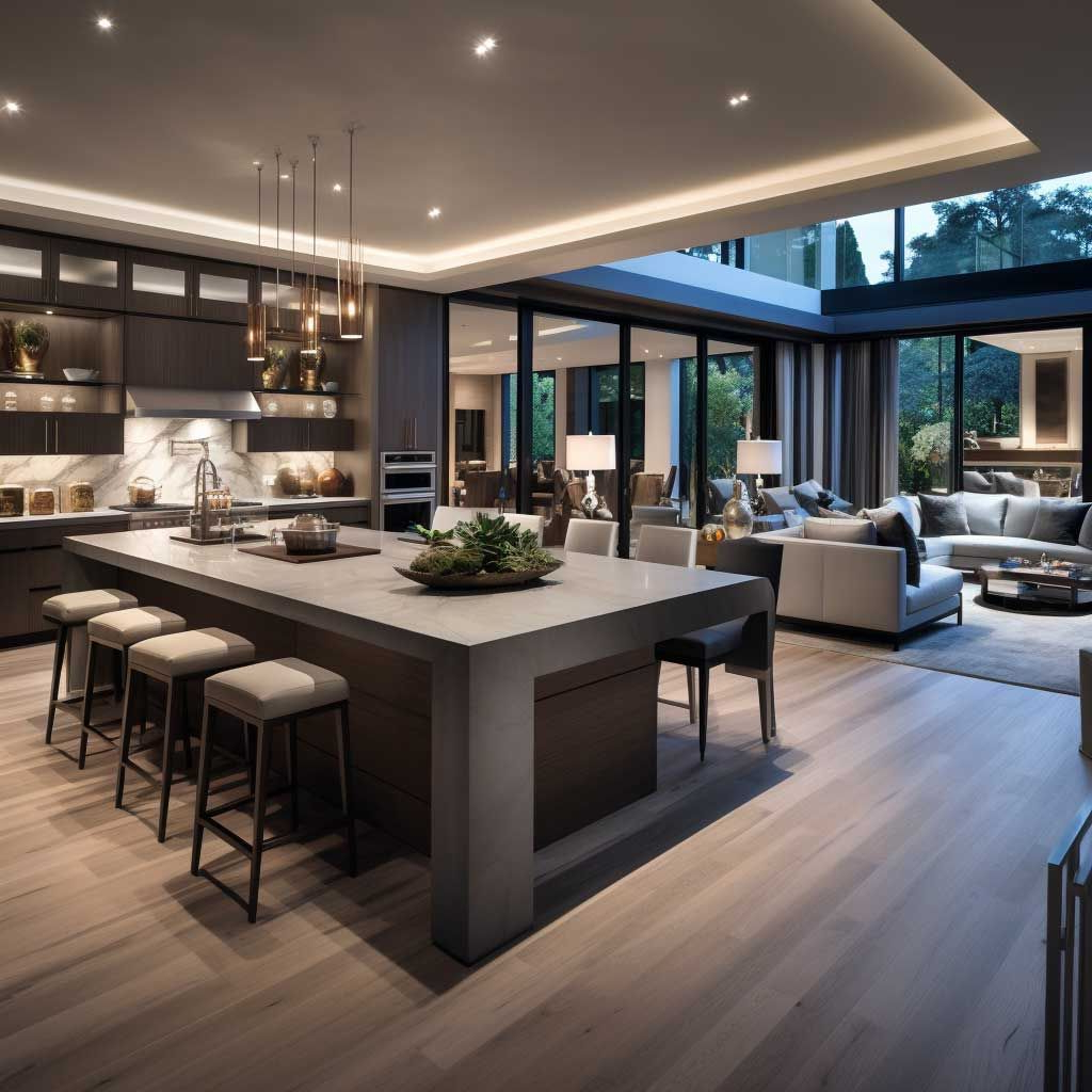 Transforming your home with thoughtful modern kitchen open concept planning