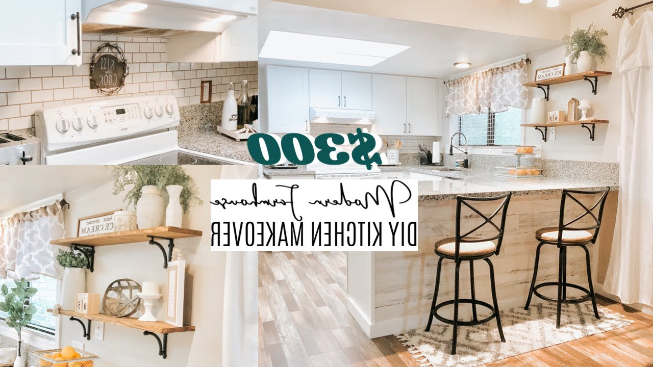 $300 Diy Kitchen Makeover | Budget Diy Kitchen Updates - Youtube pertaining to Kitchen Updates Ideas