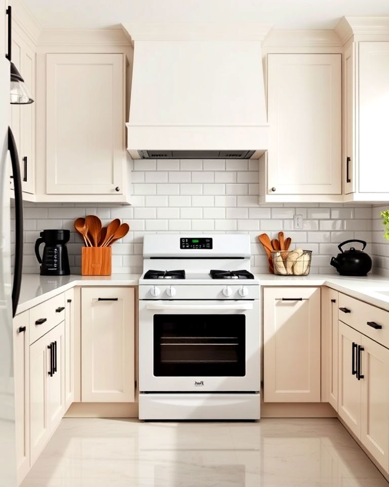 40 Kitchens With White Appliances To Refresh Your Space in Kitchen Ideas With White Appliances