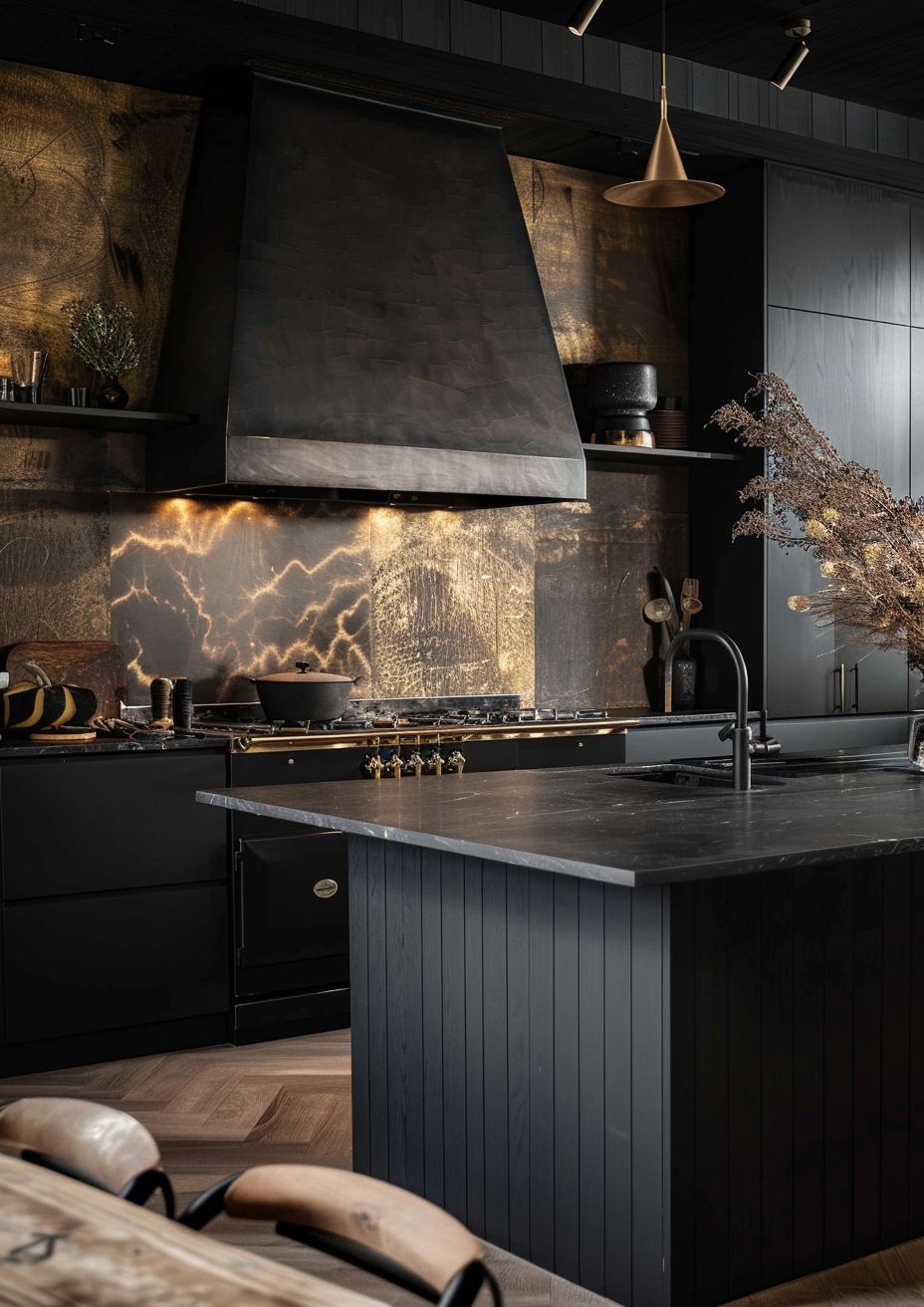 40 Modern Black Kitchen Ideas – Artofit within Expert tips for incorporating black appliances and fixtures seamlessly