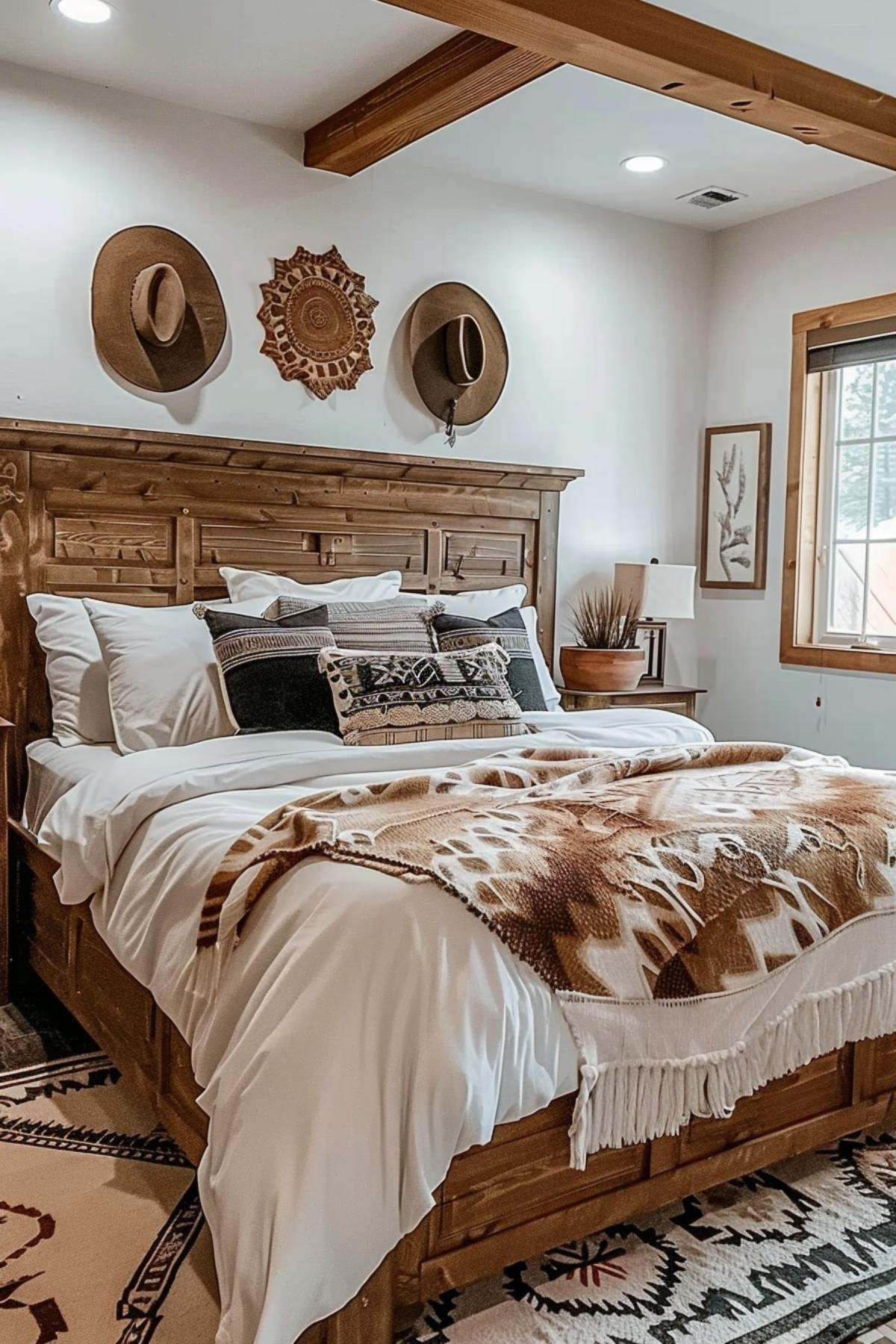 40 Western Bedroom Designs To Capture The Cowboy Spirit | Western ... inside Western Bedroom Trends That Are Still Relevant Today
