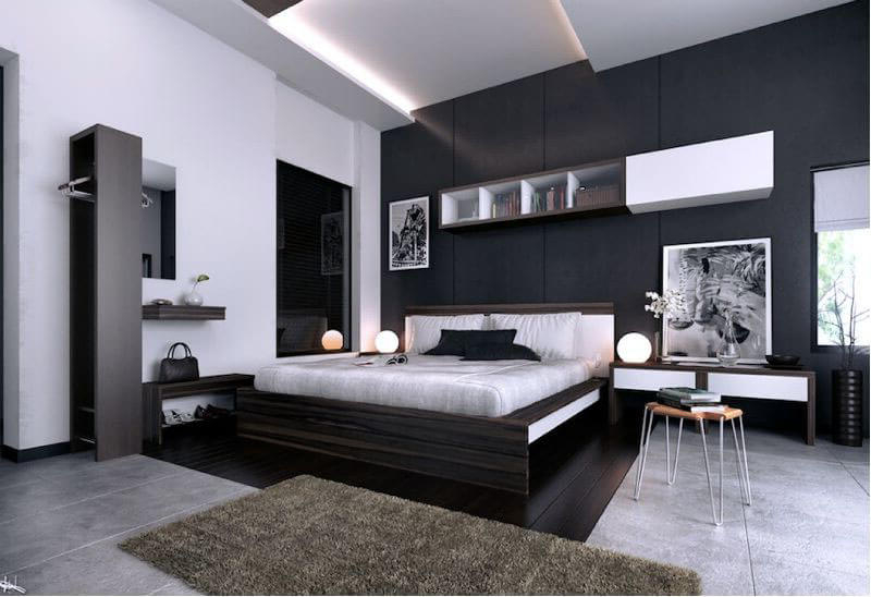41 Sophisticated Black Themed Bedroom Ideas - Design Swan with regard to Black Bedroom Design Trends That Actually Work in Small Spaces