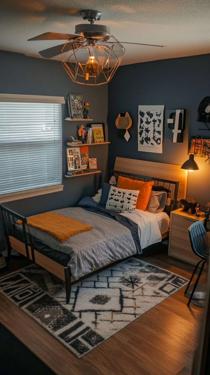 47 Teen Boy Bedroom Design Ideas With Cool Textures And Fabrics – Artofit intended for From Clutter to Calm: How to Design a Functional Teen Bedroom