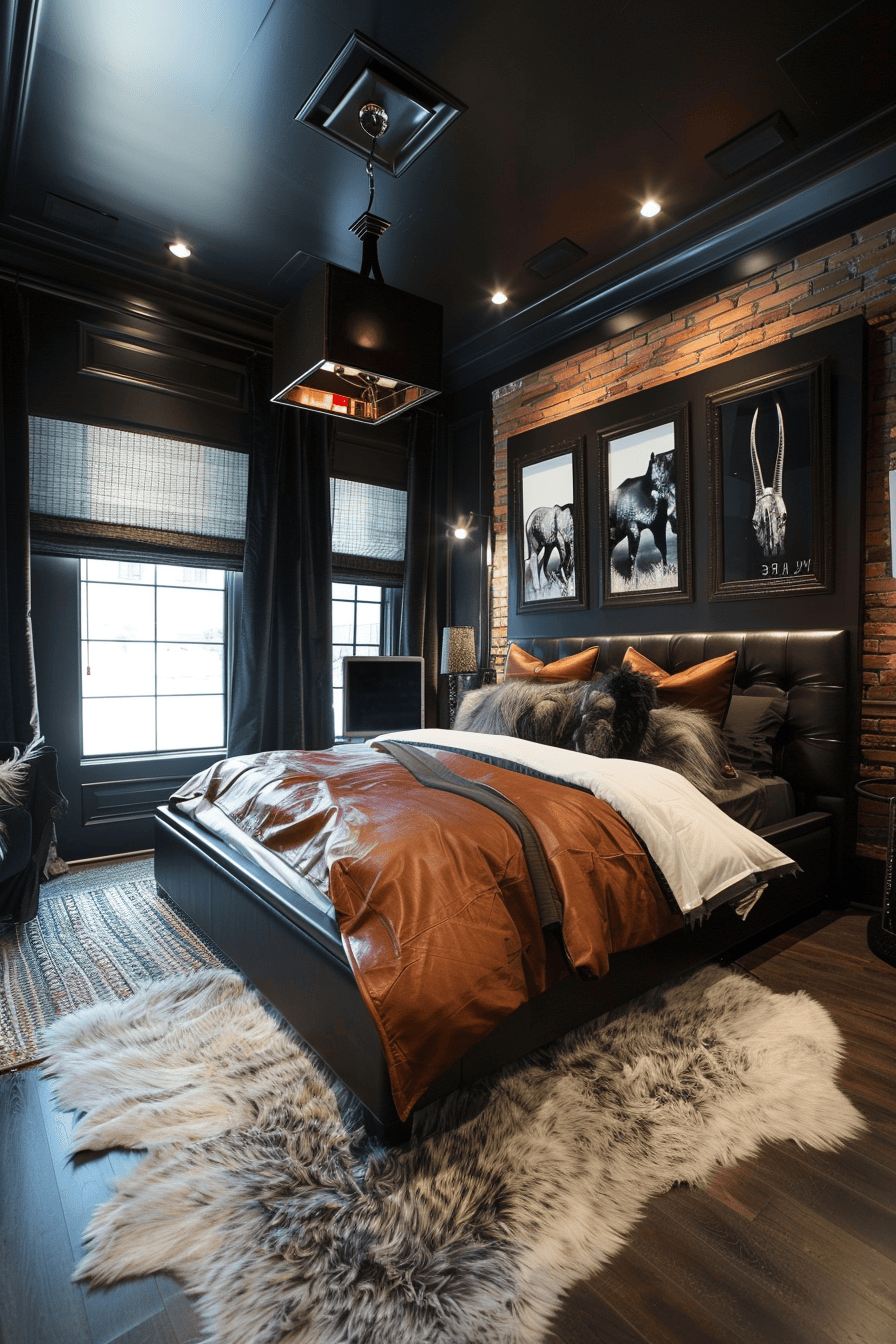 48 Amazing Men's Bedroom Ideas For Modern Masculine Appeal | Master ... pertaining to Creating a Strong Foundation: Essential Masculine Bedroom Design Principles