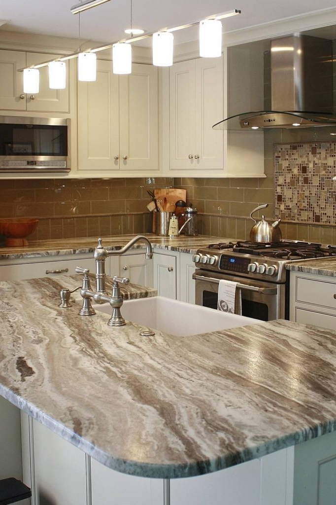 Maximizing Space and Style with Brown Granite in Modern Kitchens
