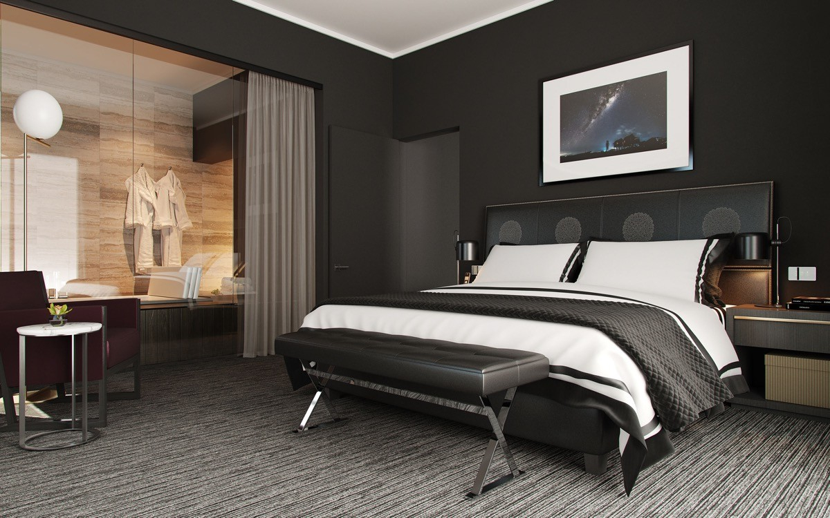 Black Bedroom Design Trends That Actually Work in Small Spaces