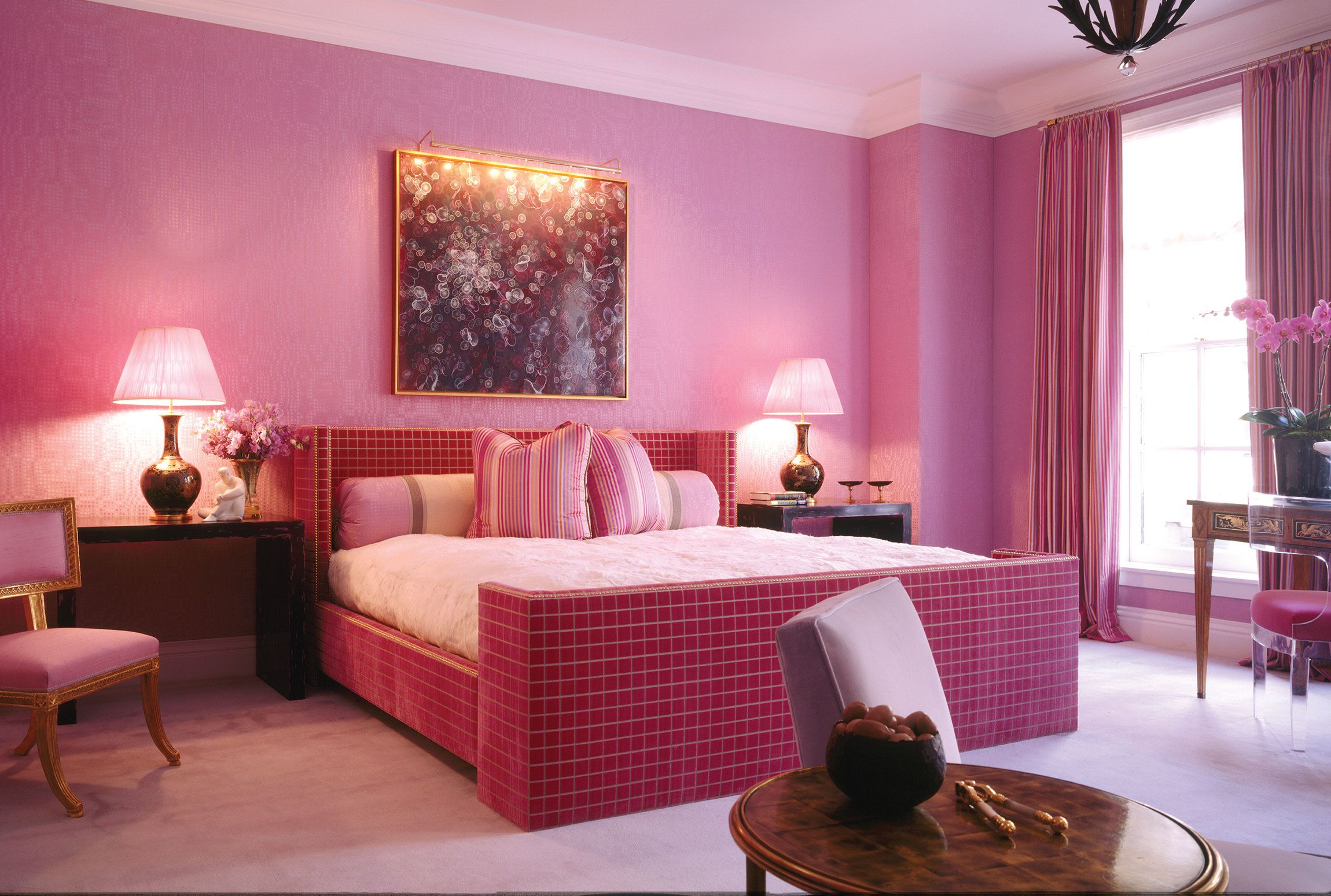 7 Must-Follow Steps For Decorating With Pink | Architectural Digest throughout How to choose the perfect shade of pink for your bedroom retreat