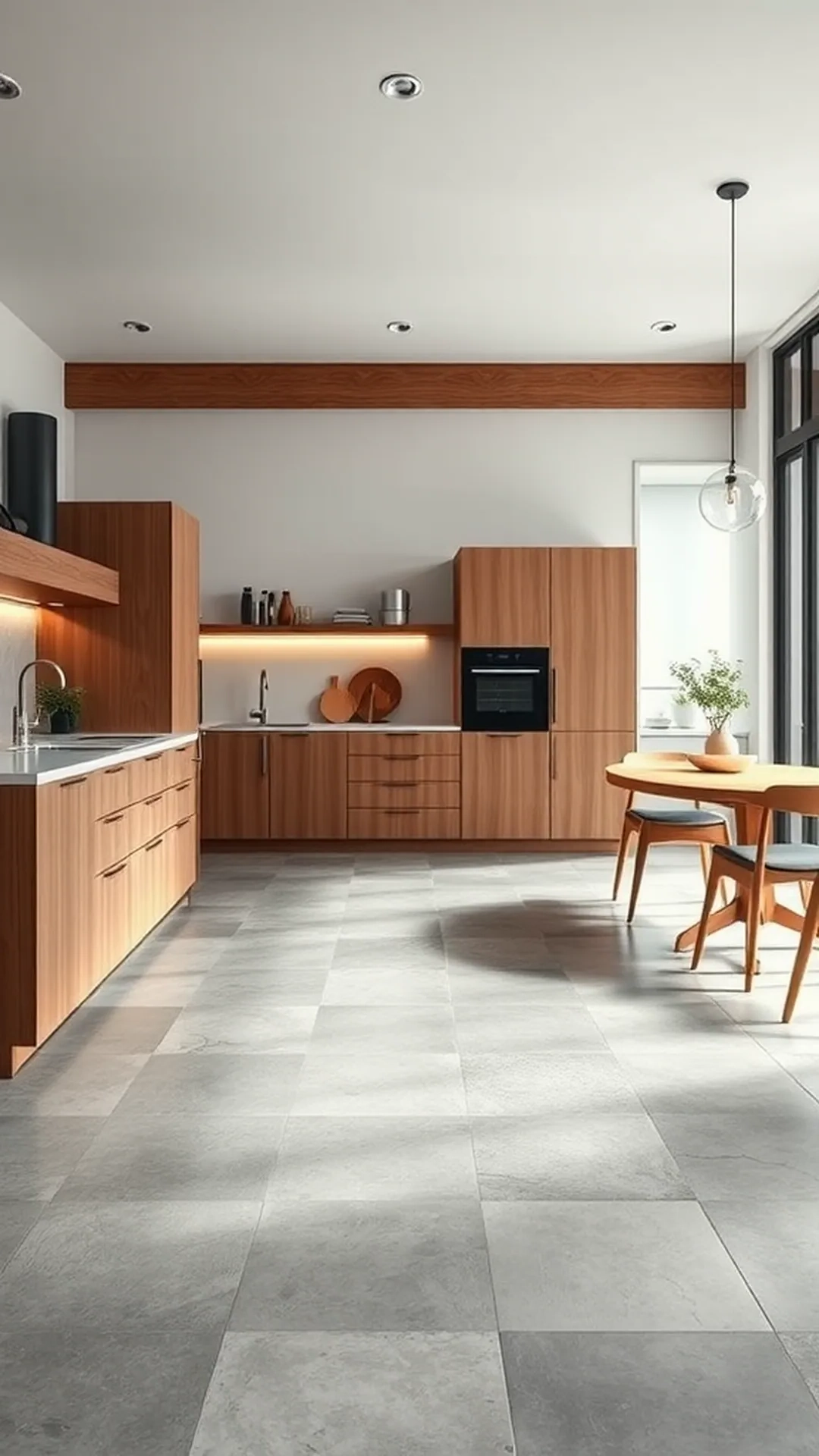 8 Stunning Mid-Century Modern Kitchen Flooring Ideas You&amp;#039;ll Love - The ... in Latest trends in kitchen flooring materials and styles