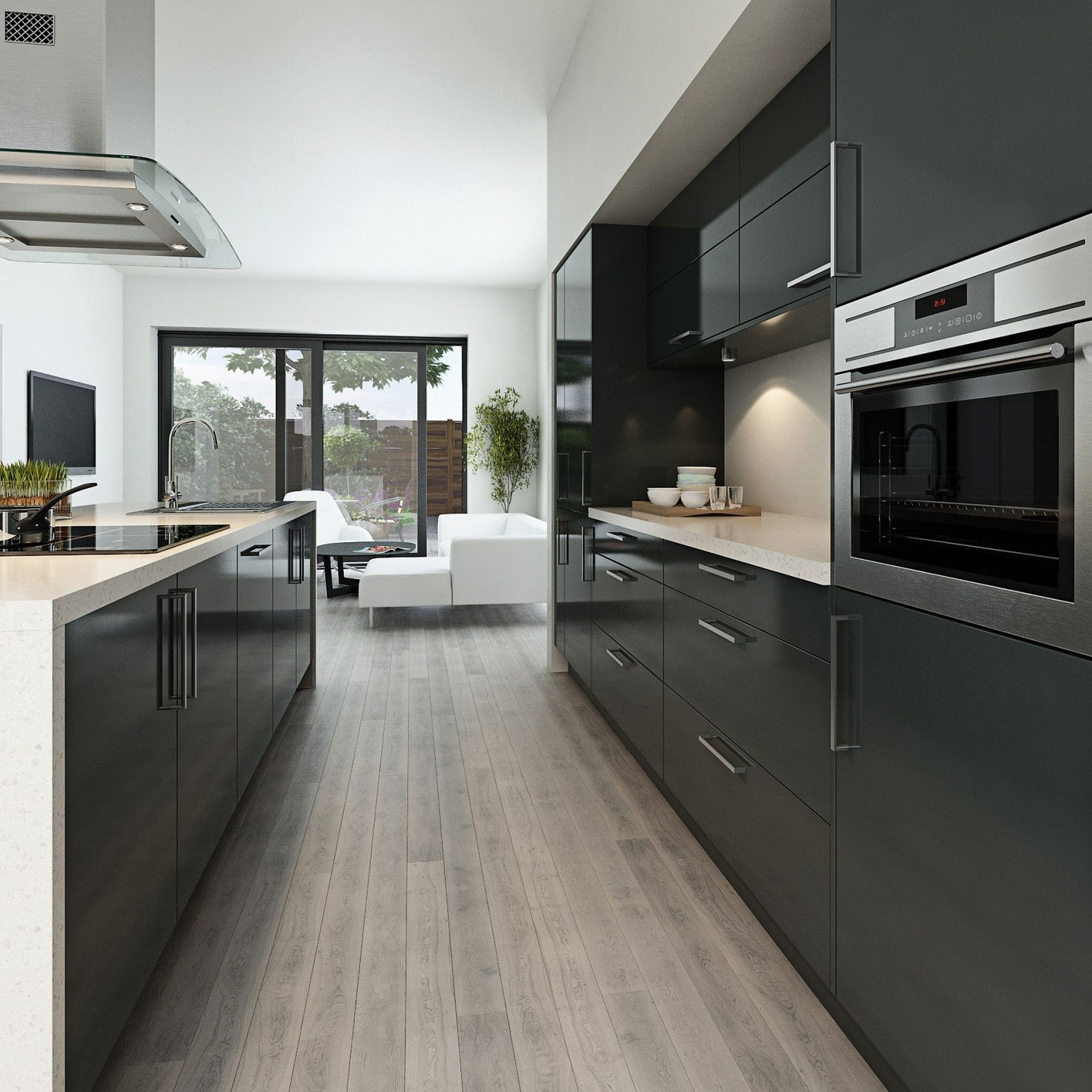 99+ Modern Gray Kitchen Cabinets - Kitchen Remodeling Ideas On A Small ... intended for Understanding the Evolution of Modern Kitchen Gray Cabinets