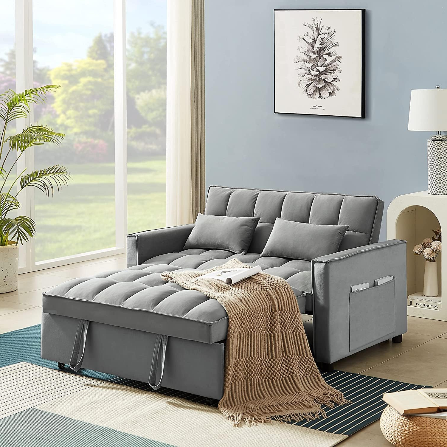 Aadhya Sleeper Sofa Bed (Queen) At Maria Hubbard Blog inside Most Comfortable Queen Sleeper Sofa For Small Spaces
