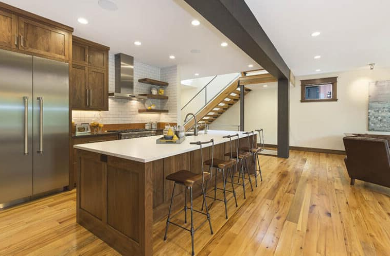 Basement Kitchen Ideas (Ultimate Design Guide) within Designing a basement kitchen that feels like a traditional home kitchen