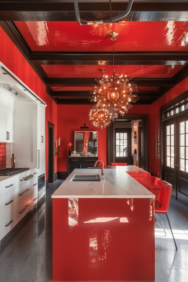 Transforming Your Space with Timeless Red Kitchen Design Principles