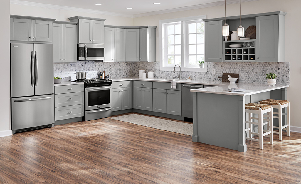 Cabinet Designs For Kitchen Alexandria, Va Red Kitchen Cabinets ... with regard to Modern Cabinet Trends: What&amp;amp;#039;s Shaping Kitchen Design in 2024