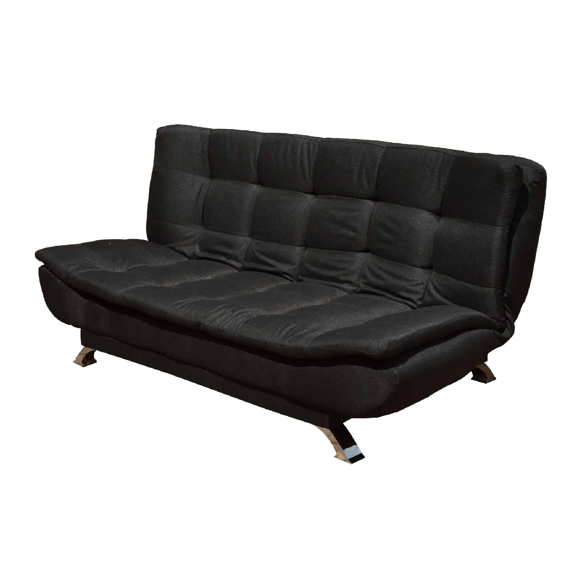 Classic Black Sleeper Sofa - Tapestry - Steel Legs - Easy To Open regarding Real user experiences with sleeper sofa easy open comfort and convenience