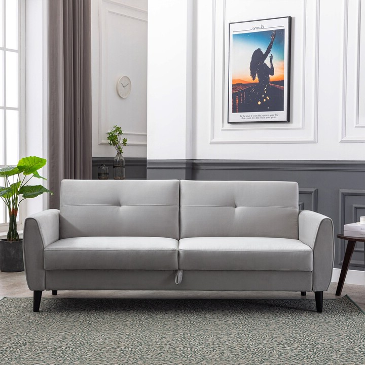 Comfortable And Simple Sofa Bed With Storage Box - Shopstyle for Maximizing space efficiency with simple sofa bed storage designs