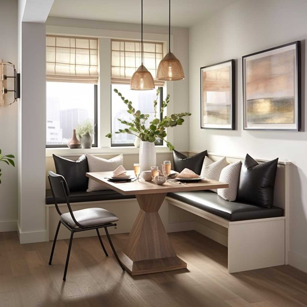 Creating A Cozy Corner With Modern Kitchen Nook Ideas • 333K+ Inspiring ... in Creating the Perfect Modern Kitchen Nook for Daily Joy