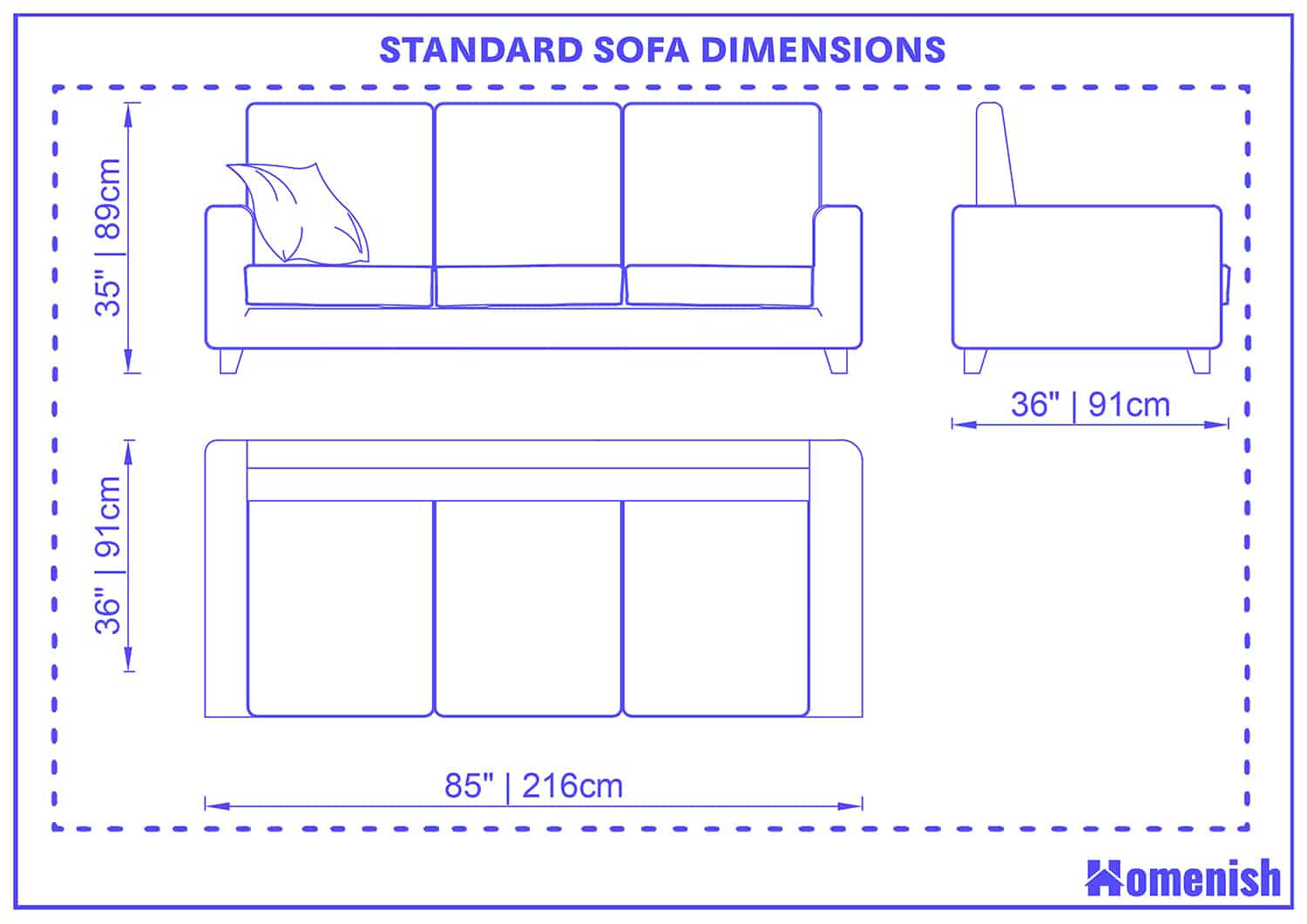 How to Measure Your Queen Sofa Bed Correctly