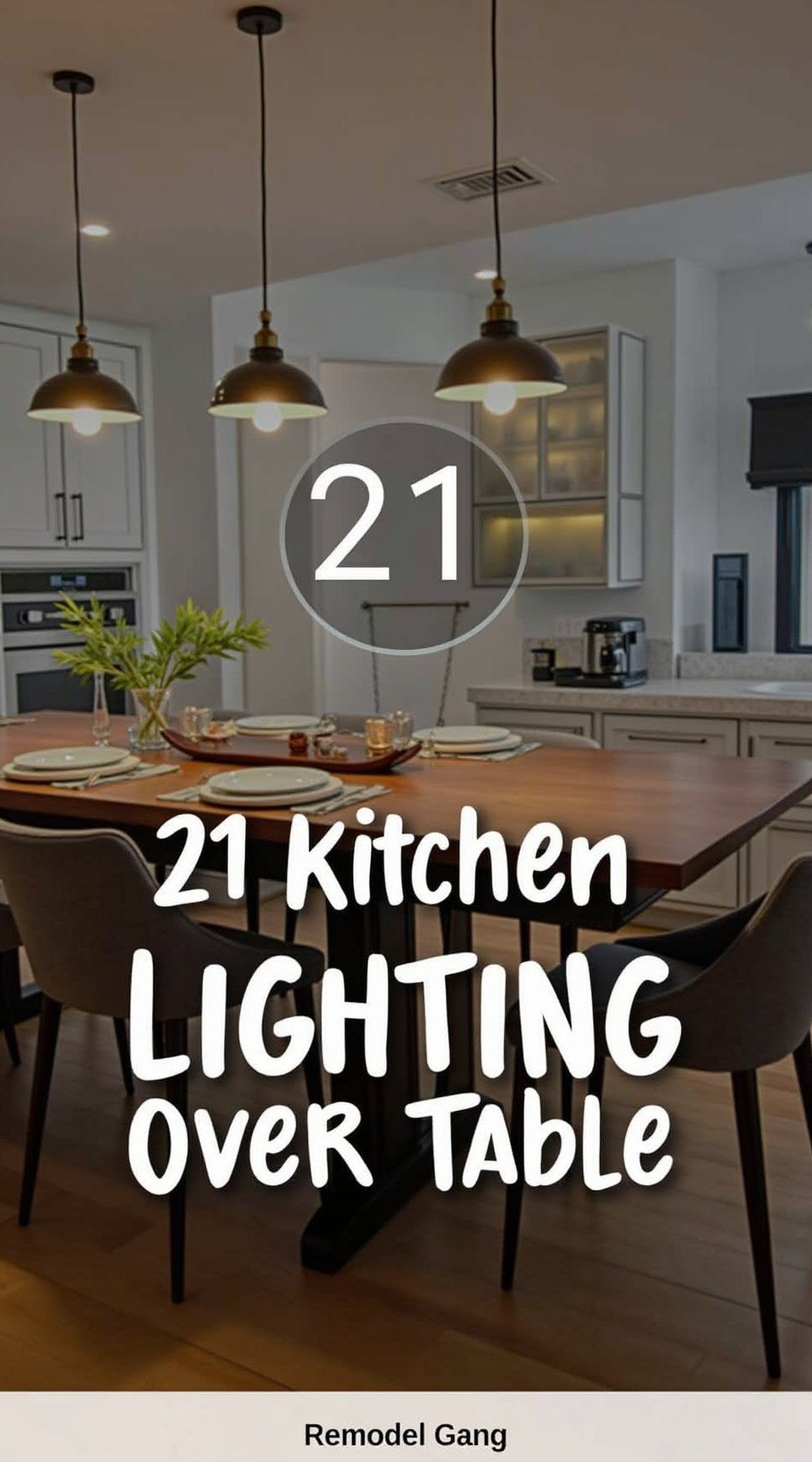 Discover 21 Stunning Kitchen Lighting Over Table Ideas That Engage All ... regarding Modern Kitchen Lighting Over Table
