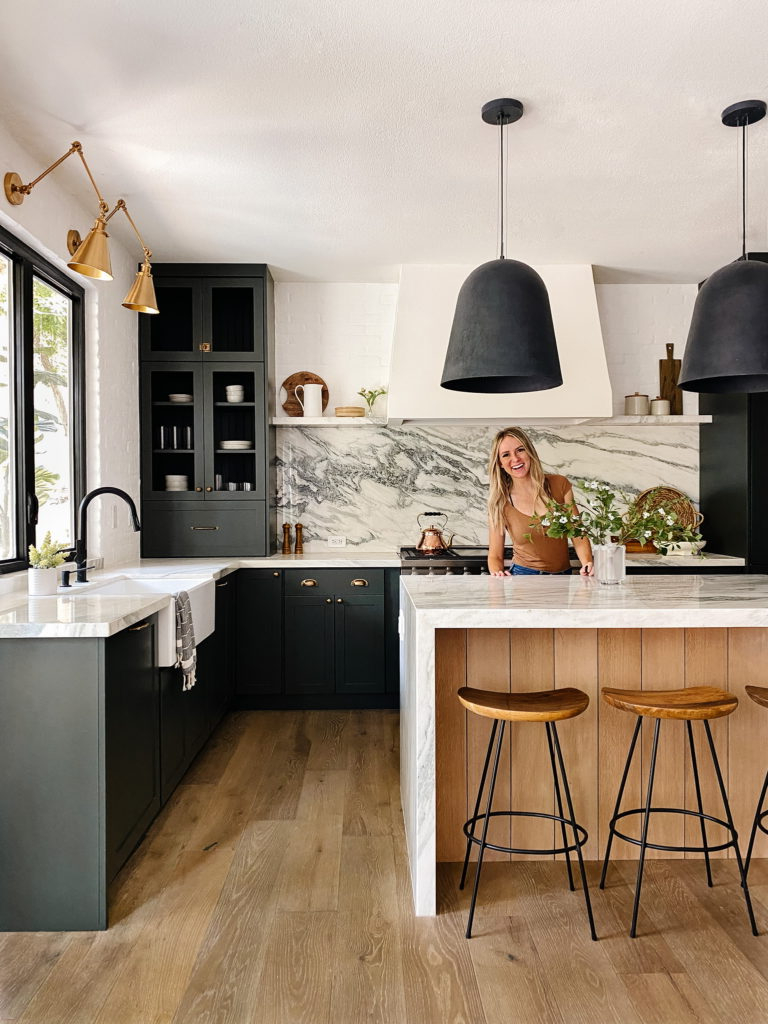 Diy Modern Kitchen Hutch - Angela Rose Home inside Transforming your kitchen layout with strategic modern hutch placement