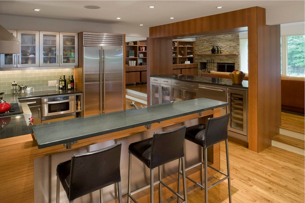 Elevate Your Kitchen: A Guide To Modern Bar Design with The art of building a versatile kitchen bar that works for every family