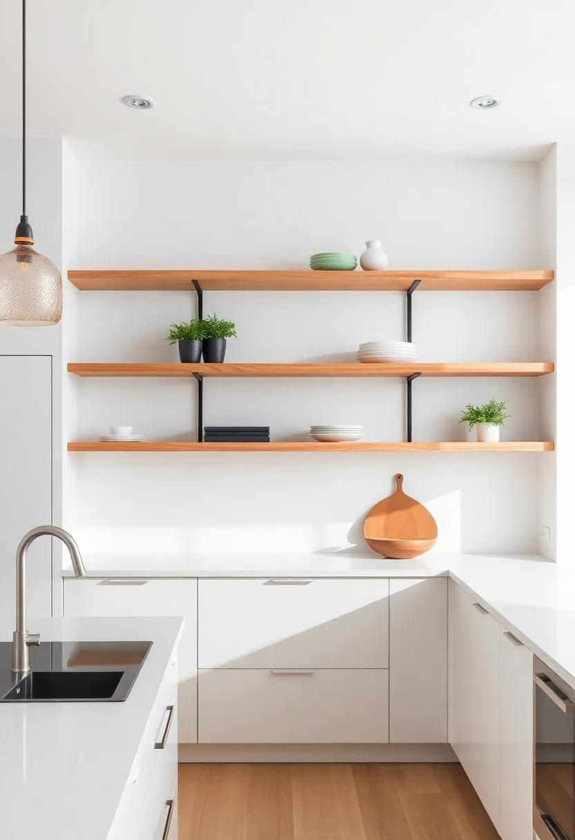 Elevate Your Space: The Ultimate Guide To Stylish Modern Kitchen ... for Expert tips for installing floating shelves that actually work in modern kitchens