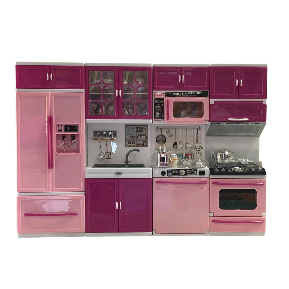 Great Choice Products Joysae Doll Playsets My Modern Kitchen Full ... with The evolution of modern kitchen playsets in children&amp;amp;#039;s toy design