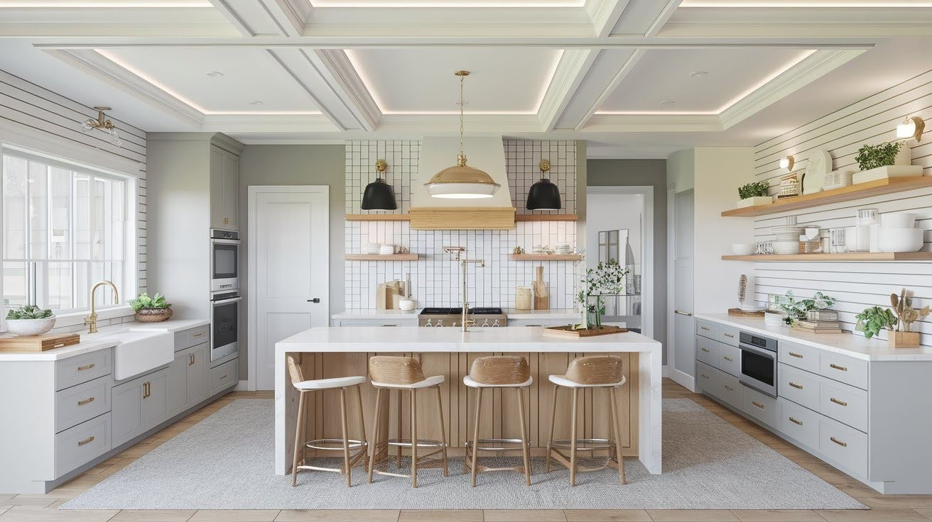 How To Convert Your Kitchen With Soffit Ideas - Home Briefings regarding Creative Modern Soffit Solutions That Elevate Kitchen Aesthetics