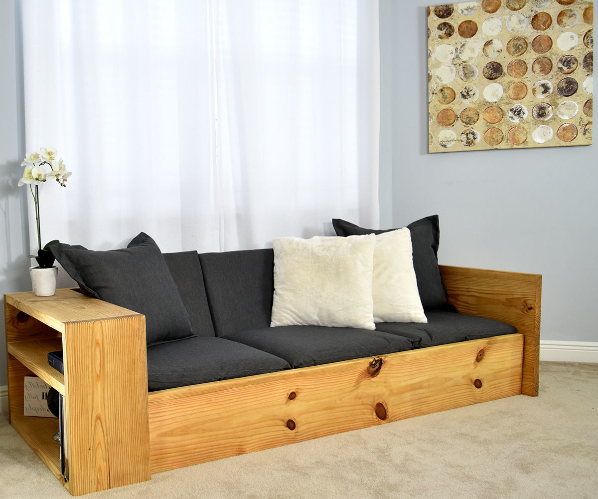 How To Make A Sofa That Turns Into A Bed : 10 Steps (With Pictures ... throughout Sofa Bed Ideas