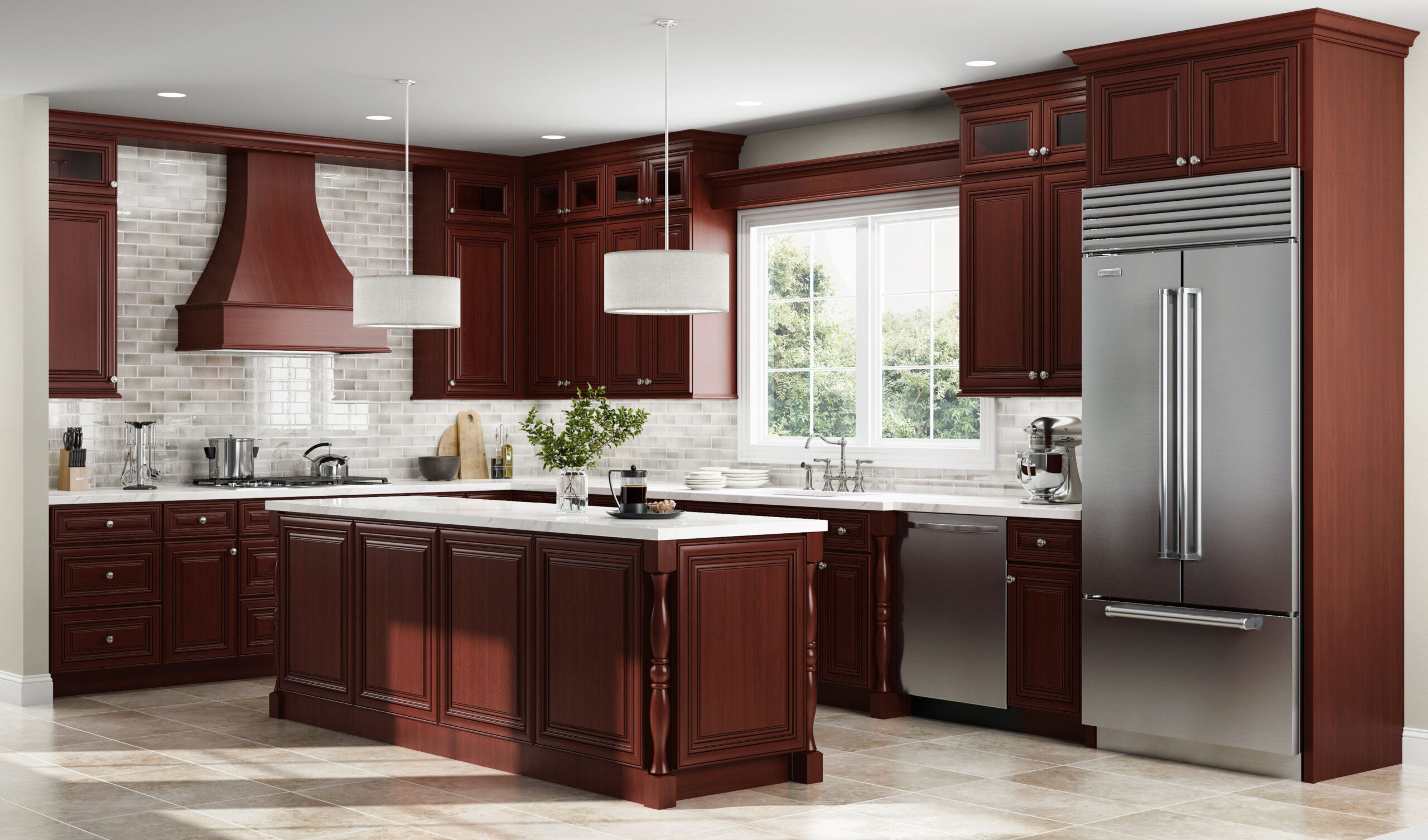 How To Modernize Cherry Kitchen Cabinets | Lily Ann Cabinets intended for Maintaining your cherry cabinets for decades of beautiful use