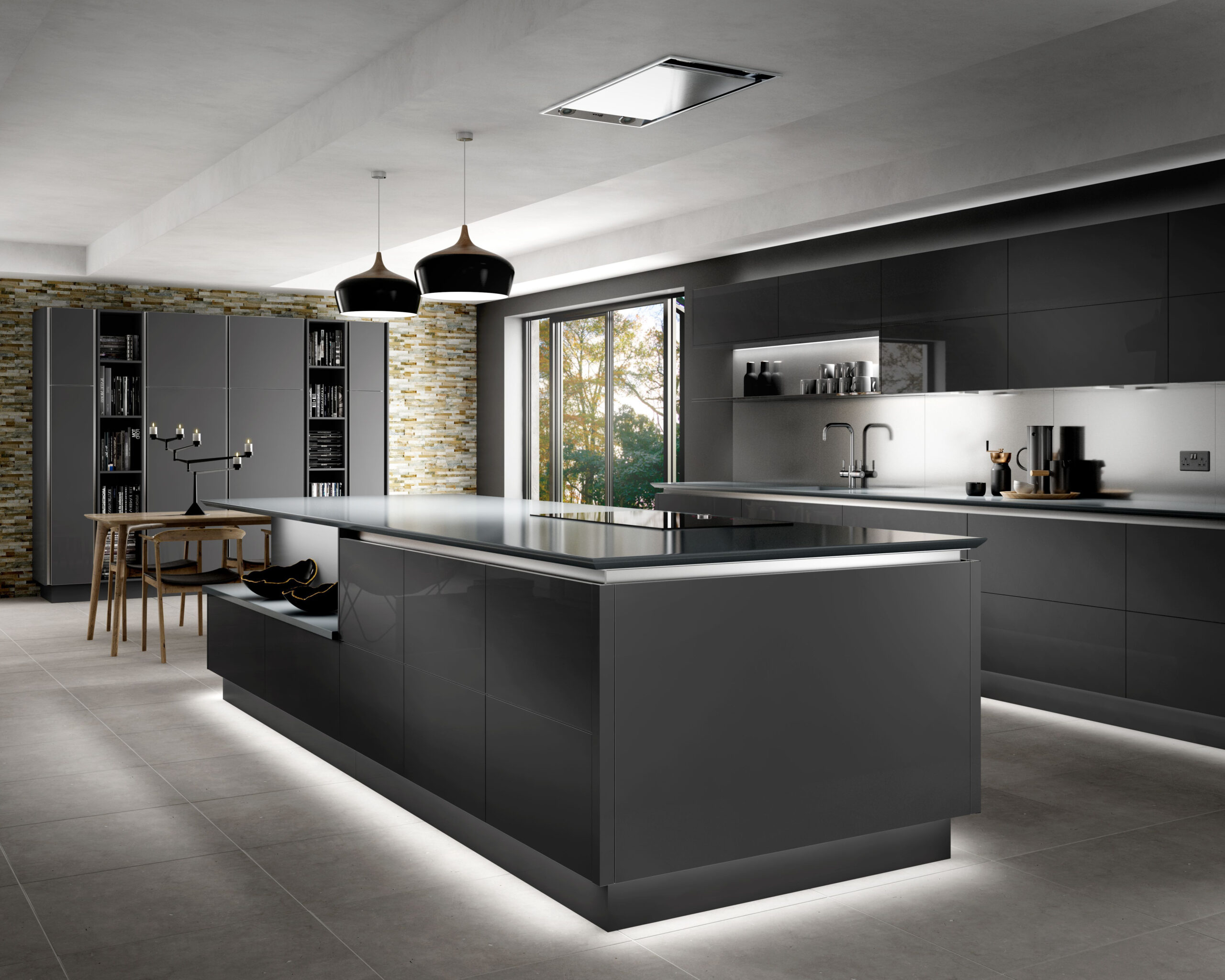 Intelliga Esker Contemporary Kitchen Range | Wickes.co.uk | Modern ... intended for Modern Kitchen Range