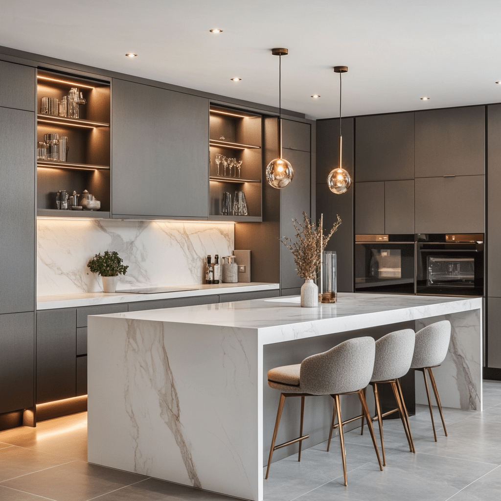 Kitchen Design Trends 2025 : 21 Modern Kitchen Design Ideas In 2025 ... throughout Smart Storage Solutions for Modern Kitchens in 2025