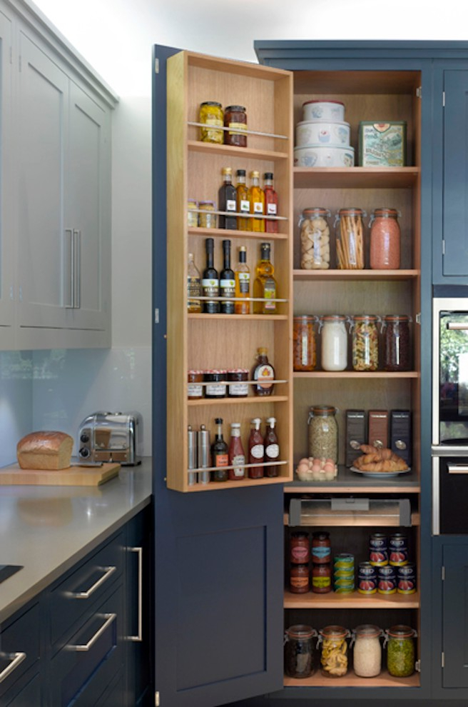 Kitchen Storage - Contemporary - Kitchen - London - By Roundhouse | Houzz for The Psychology Behind Effective Modern Kitchen Organization