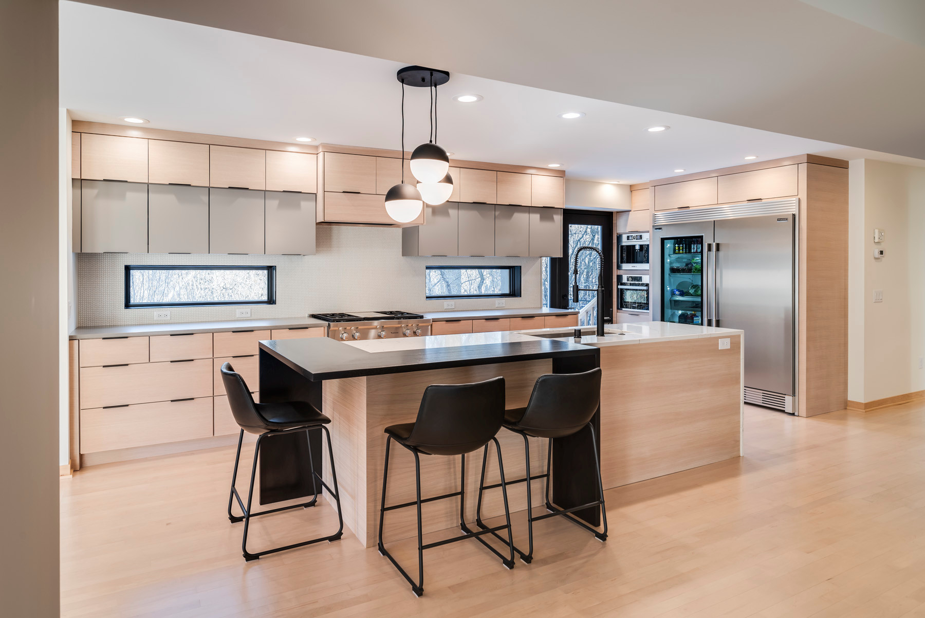 Light Color Wood Kitchen Cabinets | Cabinets Matttroy with Timeless kitchen appeal of light wood cabinet installations