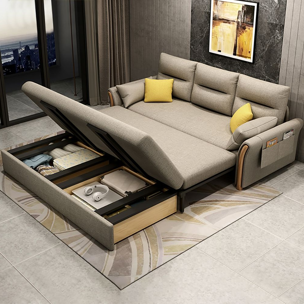 Maximizing Space With A Sofa Bed With Storage Compartment - Home ... regarding Maximizing space efficiency with simple sofa bed storage designs