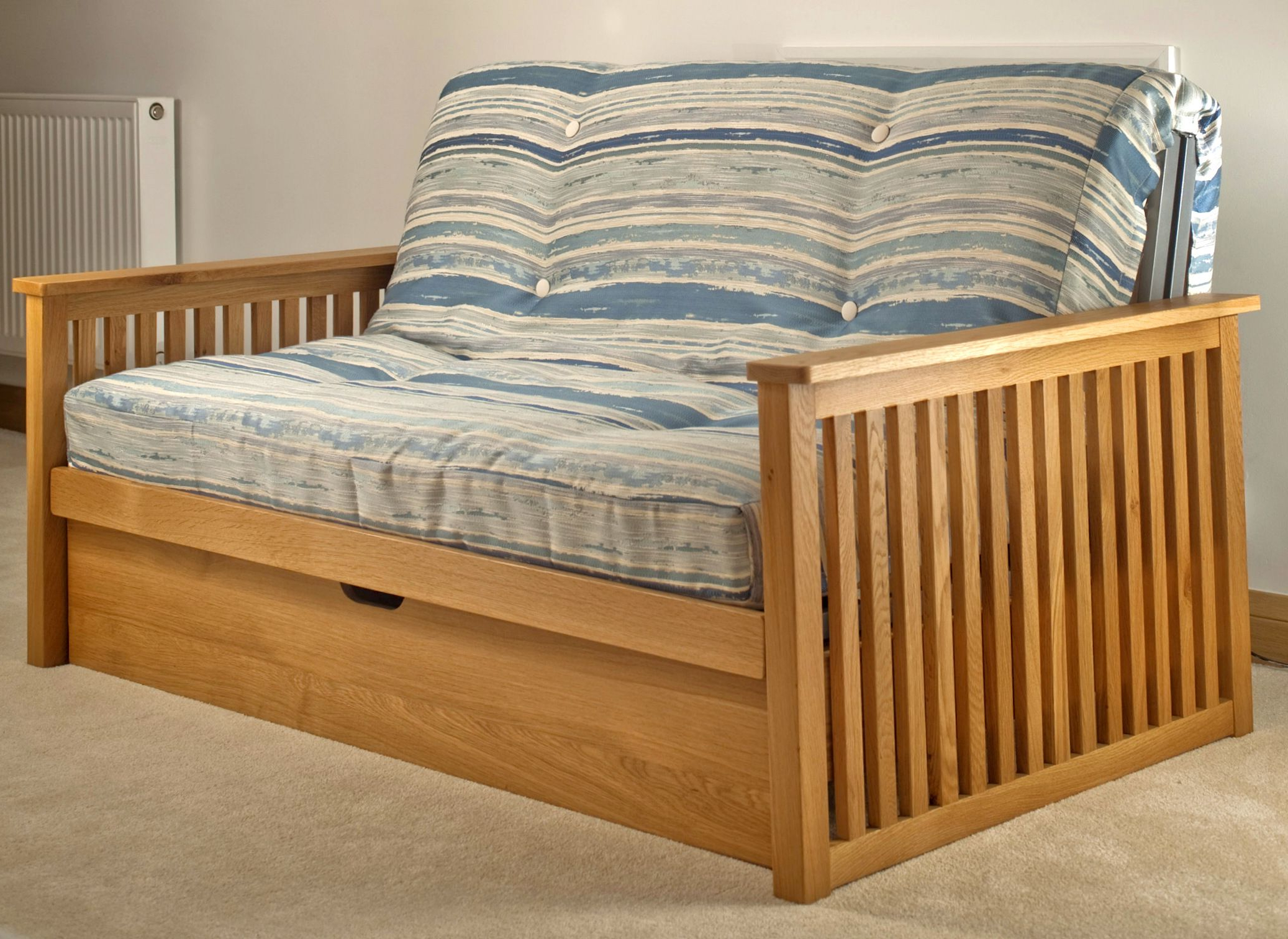 Maximizing Your Space With A Wooden Sofa Bed With Storage - Home ... in Sofa Bed Wood Design Simple