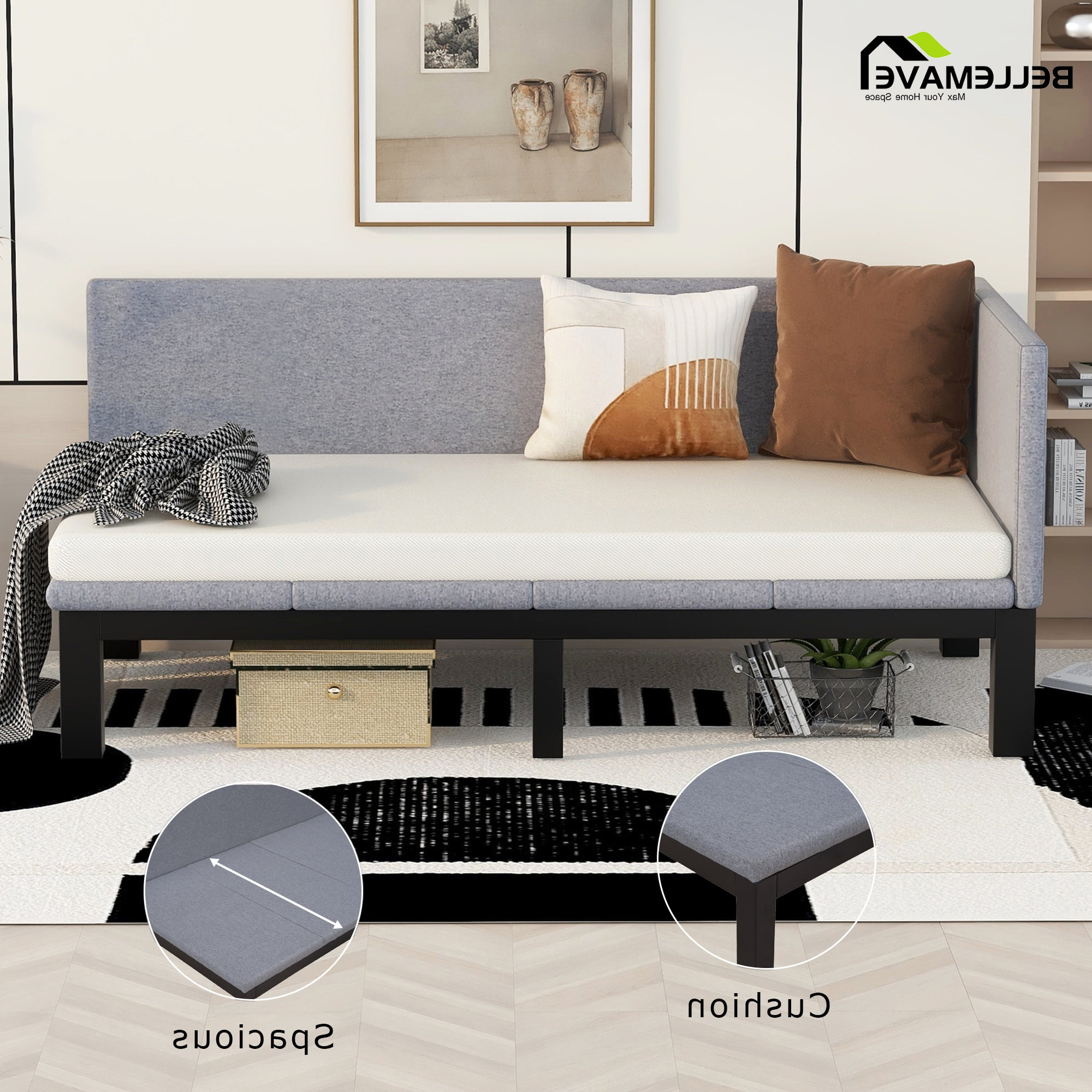 Minimalist Sofa Bed | Baci Living Room intended for Minimalist Bed Sofa