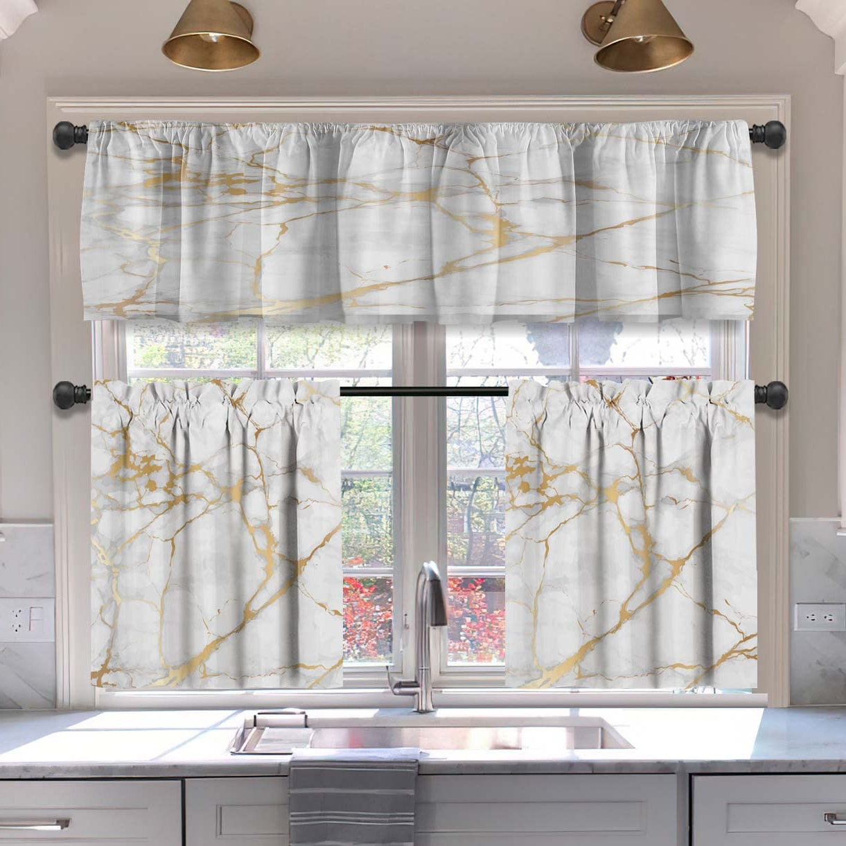 Design Tips for Installing Contemporary Curtains in Small Kitchen Spaces