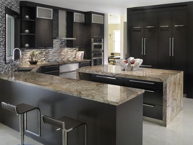 Modern Kitchen Granite Countertops – Things In The Kitchen pertaining to Modern Kitchen Granite