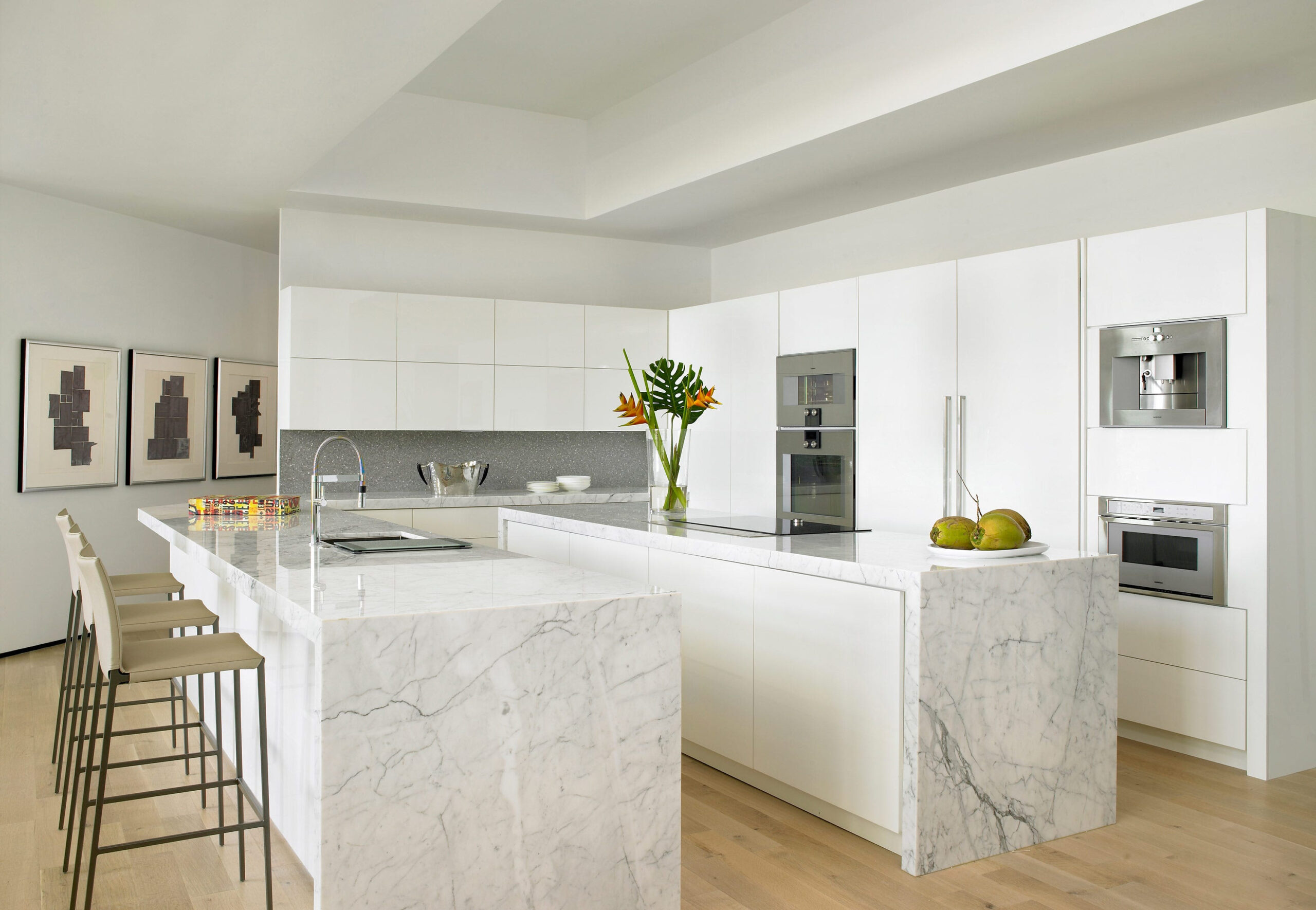 Modern Kitchen Marble Countertop At Alicia Finch Blog intended for Modern Kitchen Marble