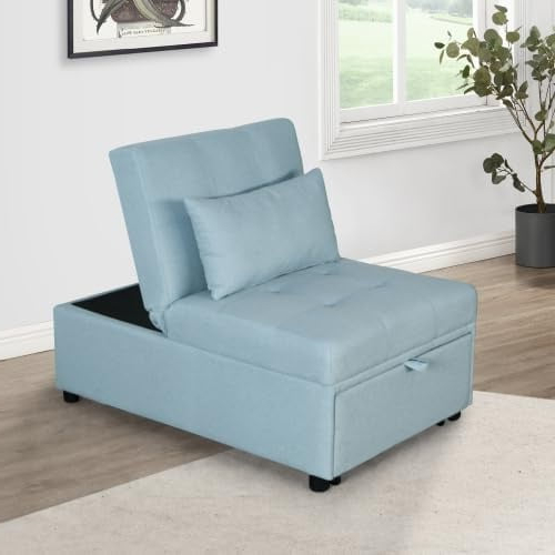 Modern Minimalist Style Sleeper Sofa Guest Bed, 4 In 1 Adjustable ... for The Hidden Benefits of Choosing a Minimalist Sleeper Sofa for Small Spaces