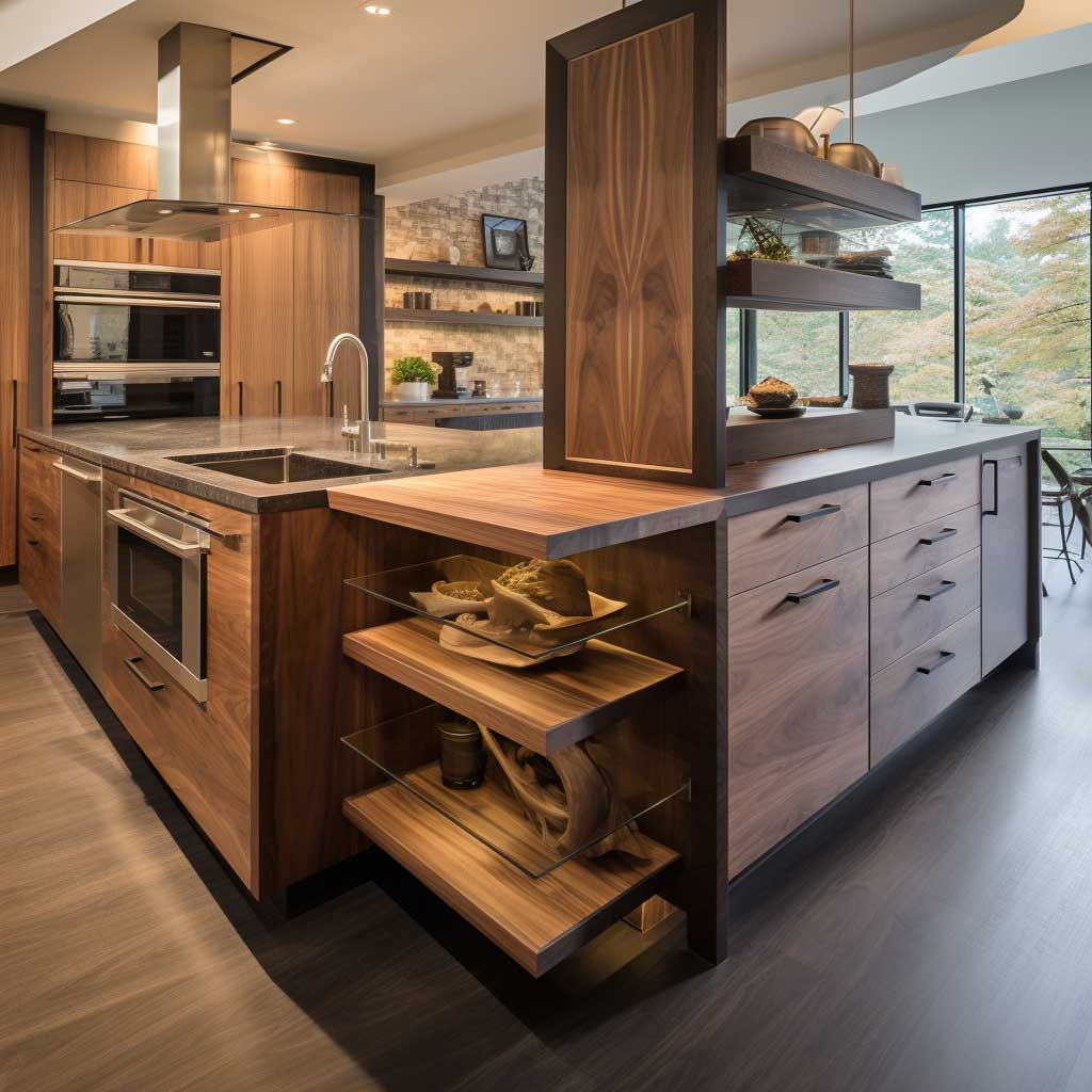 The Art of Choosing Wood Cabinets for Your Modern Kitchen Space