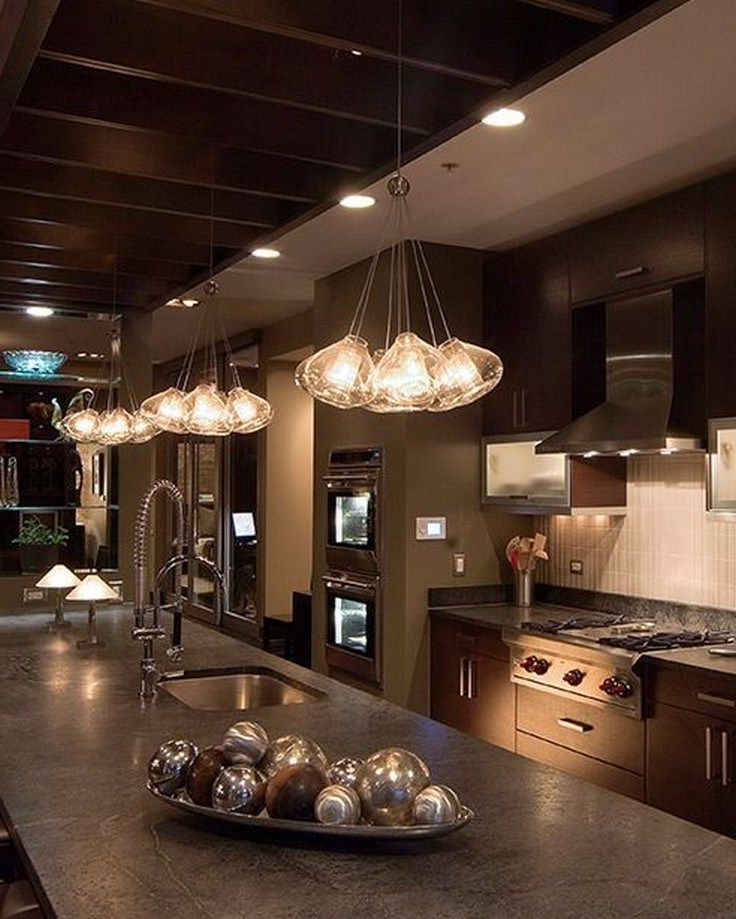 Most Of The Modern Kitchen Has An Island, Among Other Furniture ... in Understanding the Best Lighting Options for Your Kitchen Island