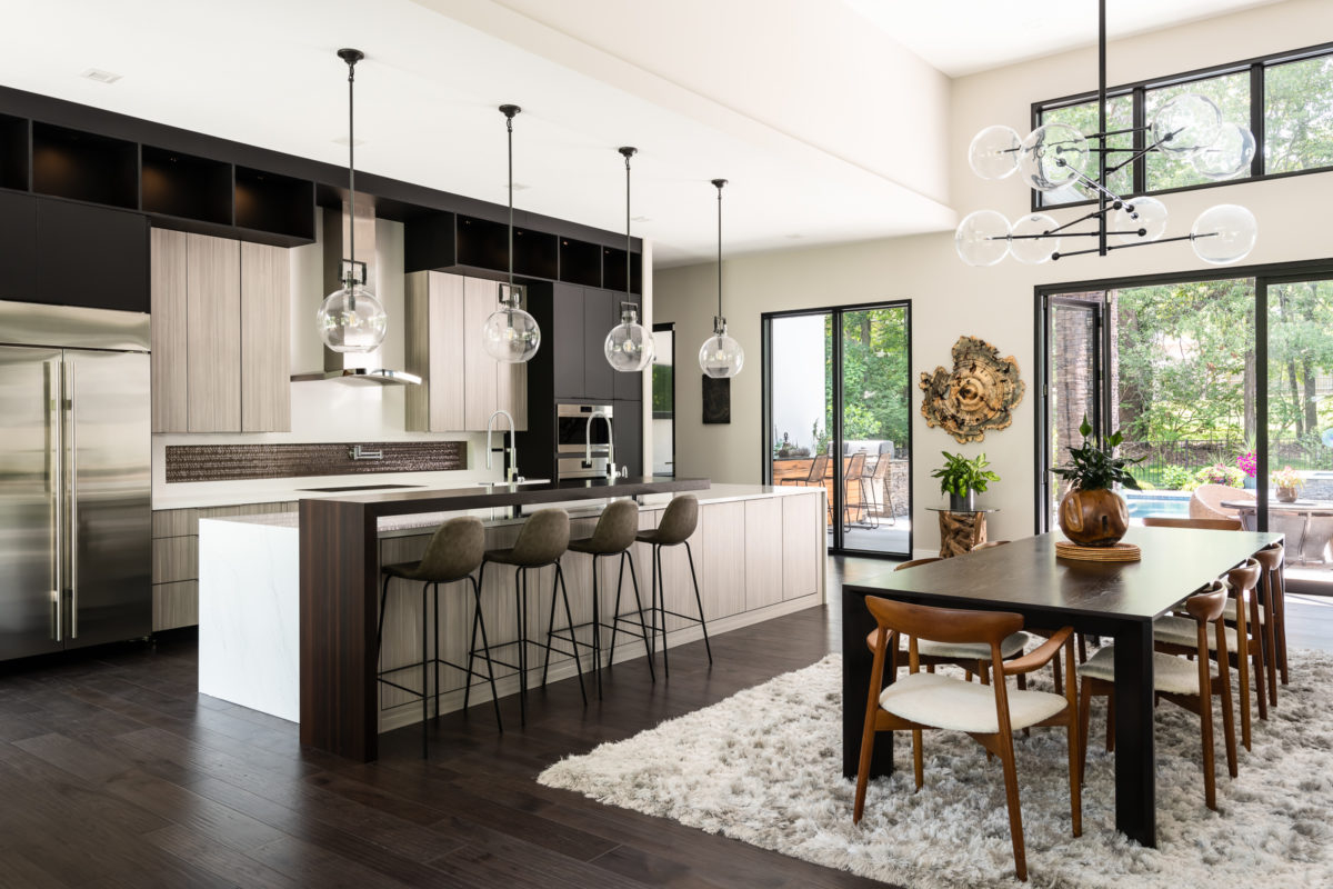 Open Concept Kitchen - Beck/Allen Cabinetry for Creating Seamless Flow in Contemporary Kitchen Open Designs